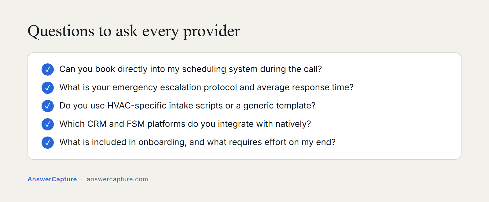 Five questions to ask any after-hours answering provider