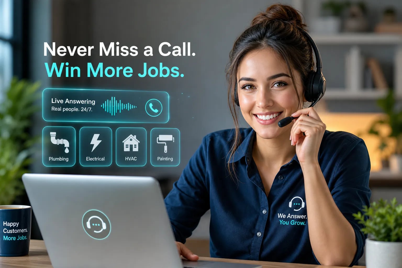 Featured illustration for: Home Services Answering Service: What It Is and How to Choose